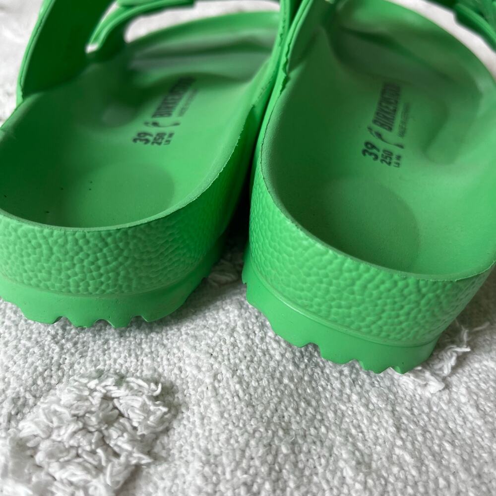 Birkenstock Arizona Green EVA Sandals Supportive Comfort Beach Vacation Summer - Picture 3 of 6
